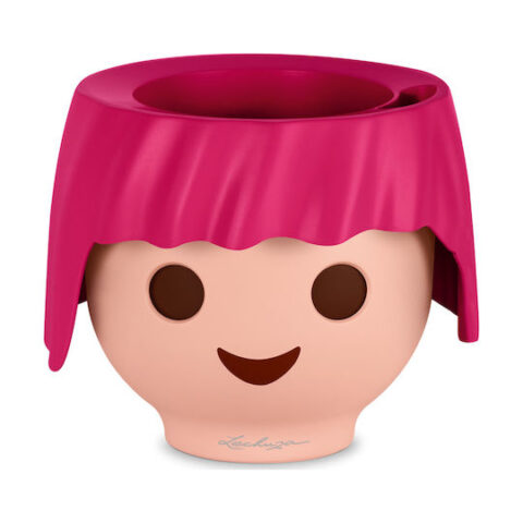 Γλάστρα Lechuza x Playmobil Ojo Ruby Pink