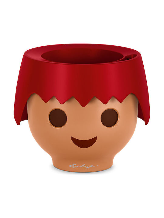 Γλάστρα Lechuza x Playmobil Ojo Fire Red