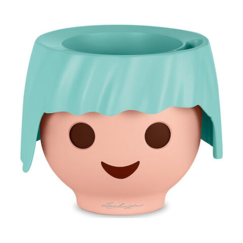 Γλάστρα Lechuza x Playmobil Ojo Aquamarine