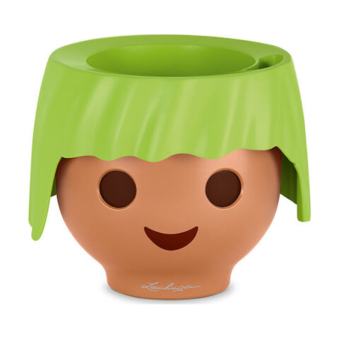 Γλάστρα Lechuza x Playmobil Ojo Apple Green
