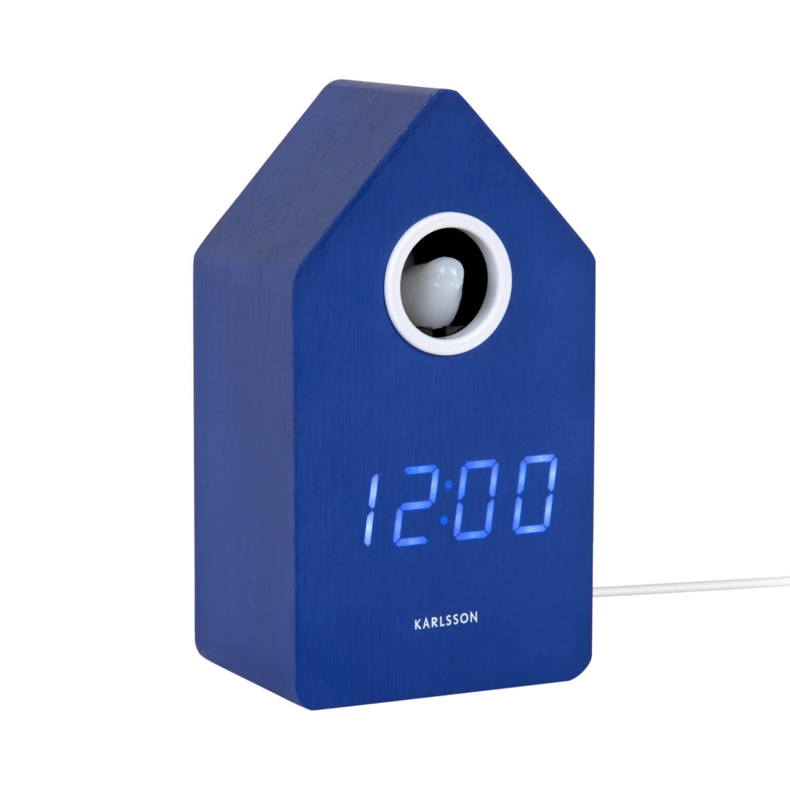 Ρολόι Ξυπνητήρι Cuckoo LED Blue