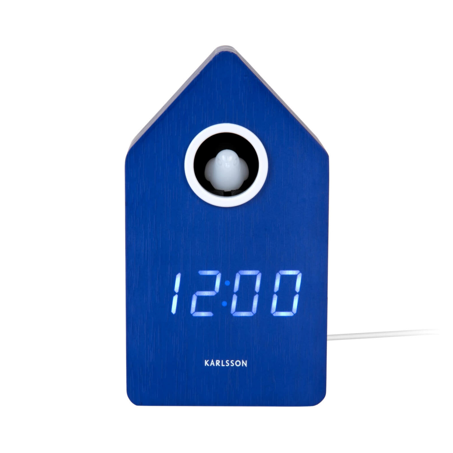 Ρολόι Ξυπνητήρι Cuckoo LED Blue - Image 2