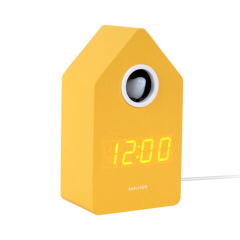 Ρολόι Ξυπνητήρι Cuckoo LED Yellow