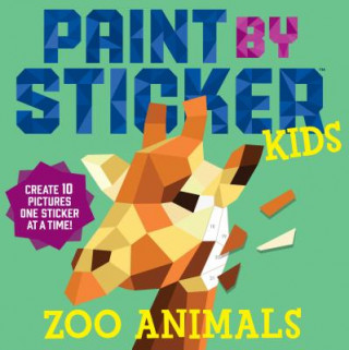 Zoo Animals Paint By Sticker Hobby Book