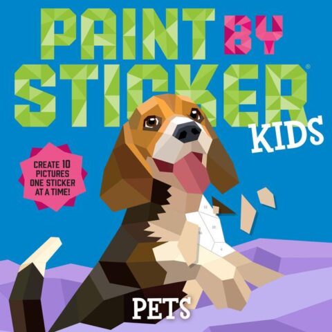 Pets Paint By Sticker Hobby Book