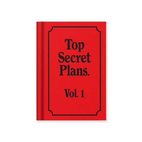 Top Secret Plans Vol 1 Notebook Ohh Deer