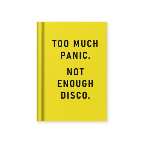 Too Much Panic, Not Enough Disco Notebook Ohh Deer