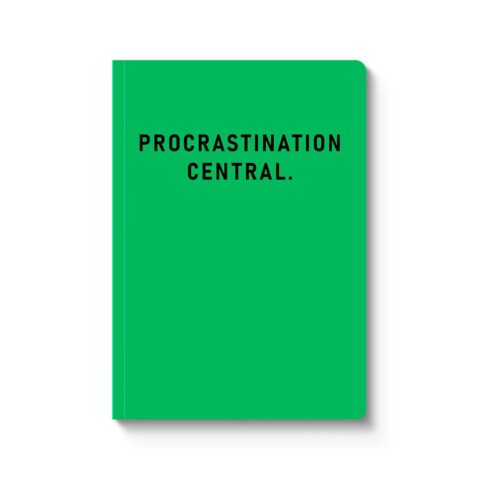 Procrastination Central Notebook Ohh Deer