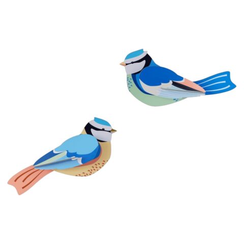 Blue Tits Garden Birds Διακόσμηση Τοίχου