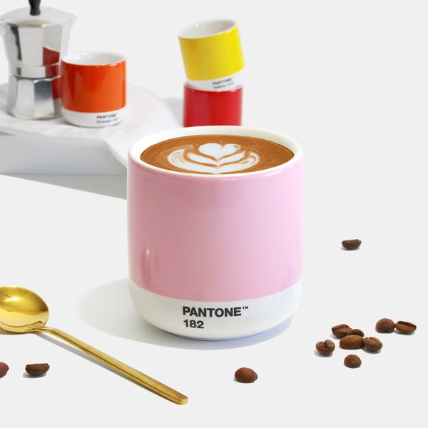 Pantone Latte Thermo Cup Red 220ml - Image 3