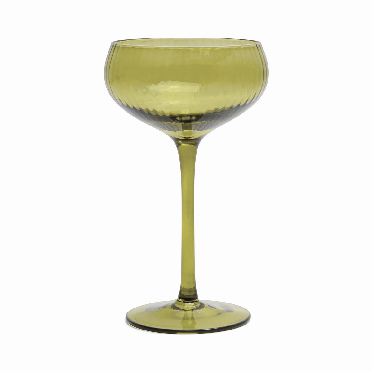 The Lou Coupe Glass Σετ των 2 Olive - Image 2