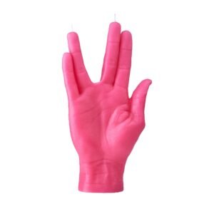 Live Long & Prosper Ροζ Κερί