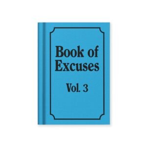 Book Of Excuses Vol3 Notebook Ohh Deer