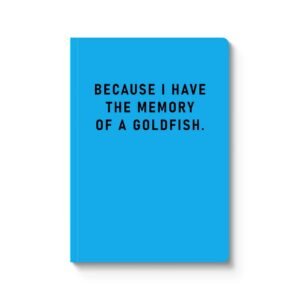 Memory Of A Goldfish Notebook Ohh Deer