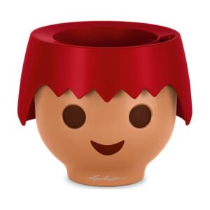 Γλάστρα Lechuza x Playmobil Ojo Fire Red